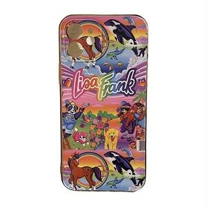 LISA FRANK LOGO iPhone 12 Pro Case Cover colorful 90s cellphone case